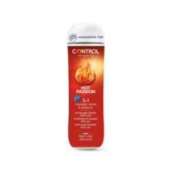 Control Gel Masaje Efecto Calor 200Ml.