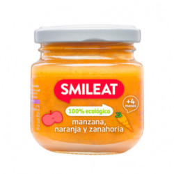 Smileat Tarrito Manzana Y Naranja 130G