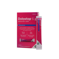 Dolostop 1 g 10 sobres solucion oral 10 ml